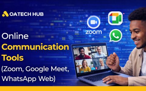 Online Communication Tools (Zoom, Google Meet, WhatsApp Web)
